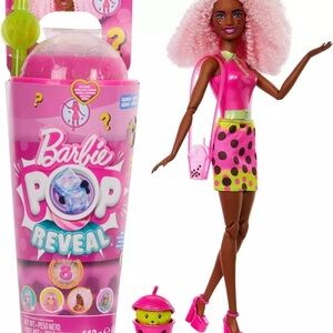 Barbie Pop Reveal Doll with Pink Outfit